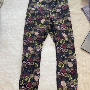 Lululemon Floral Leggings Size 8